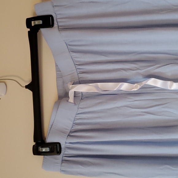 🆕️ Long Sleeved Pajama Top & Pants Lounge Light Blue NWOT - Picture 8 of 14